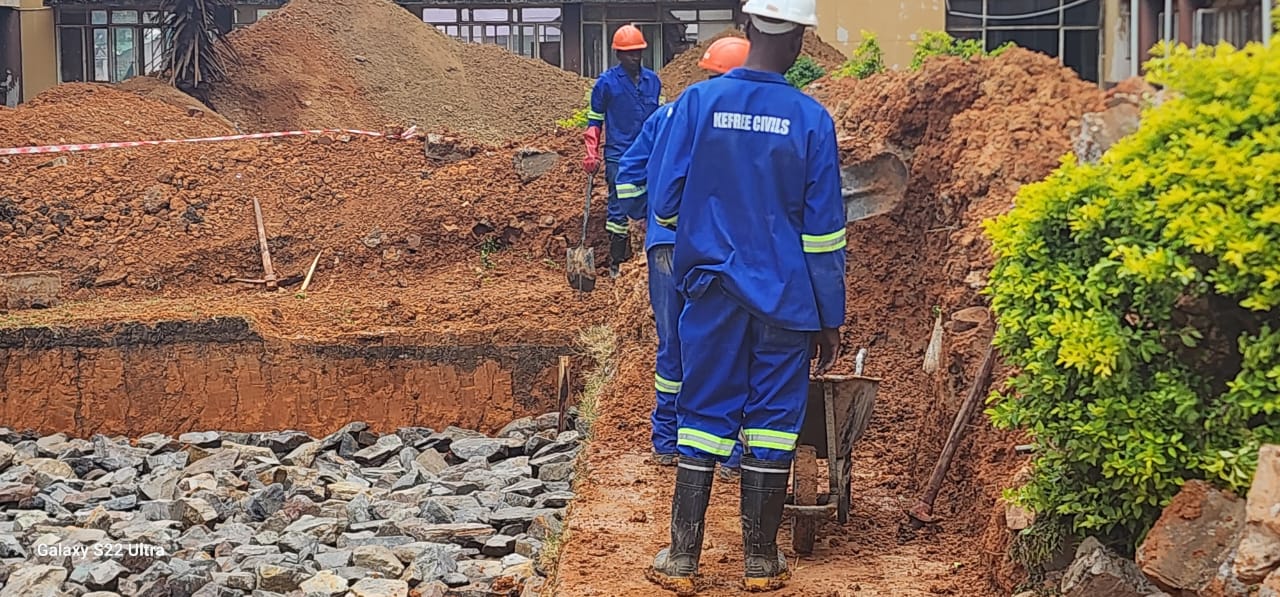 Kefree site operations in progress