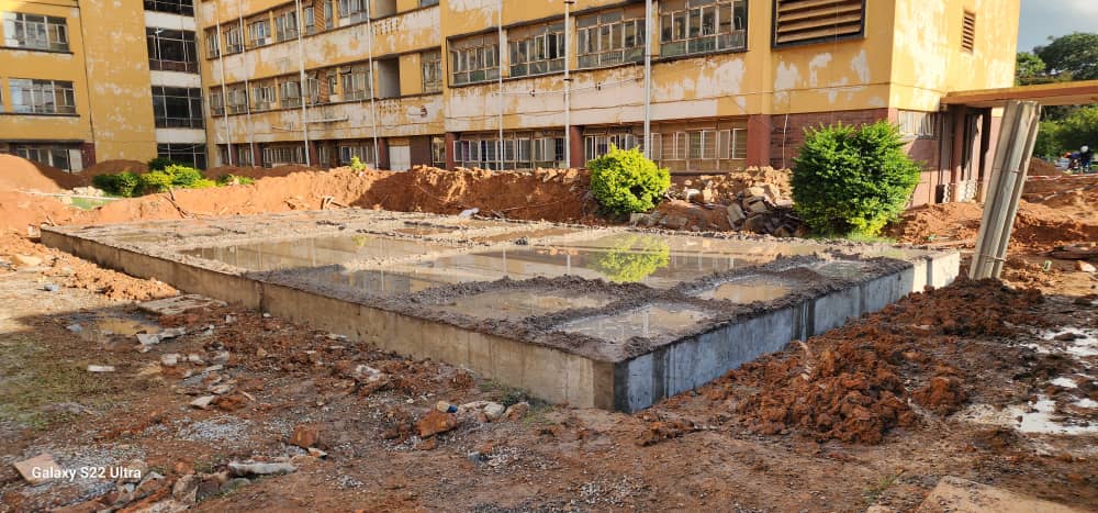 Kefree building works — construction in progress